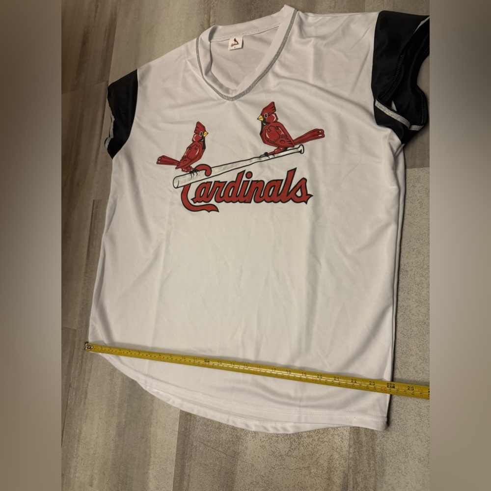 Cardinals White and Black Dress Shirt - Picture 5 of 7